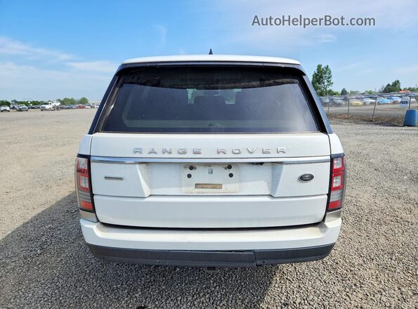 SALGS2FE4HA320542 2017 LAND ROVER RANGE White Հետևի տեսք