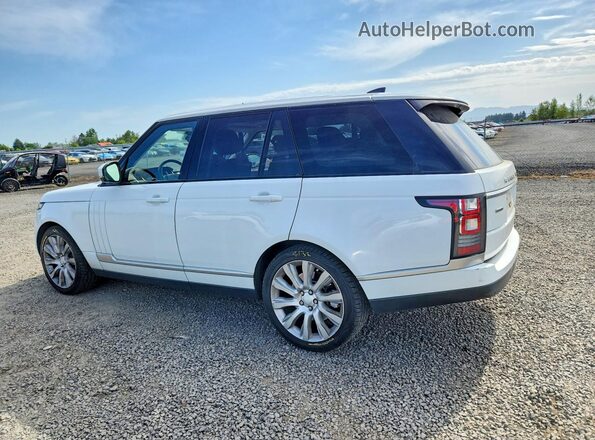 SALGS2FE4HA320542 2017 LAND ROVER RANGE White Հետևի ձախ