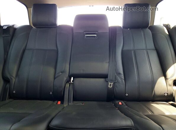 SALGS2FE4HA349068 2017 LAND ROVER RANGE Black Widok tylnych siedzeń