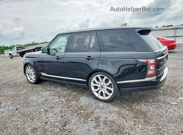 SALGS2FE9HA361281 2017 LAND ROVER RANGE Black უკანა მარცხენა