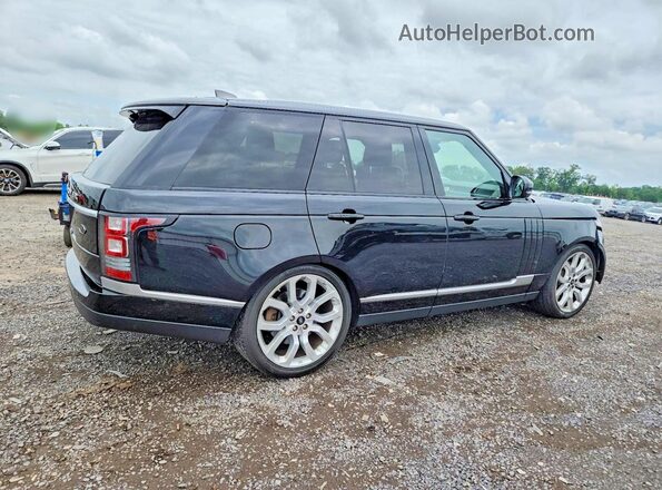 SALGS2FE9HA361281 2017 LAND ROVER RANGE Black უკანა მარჯვენა