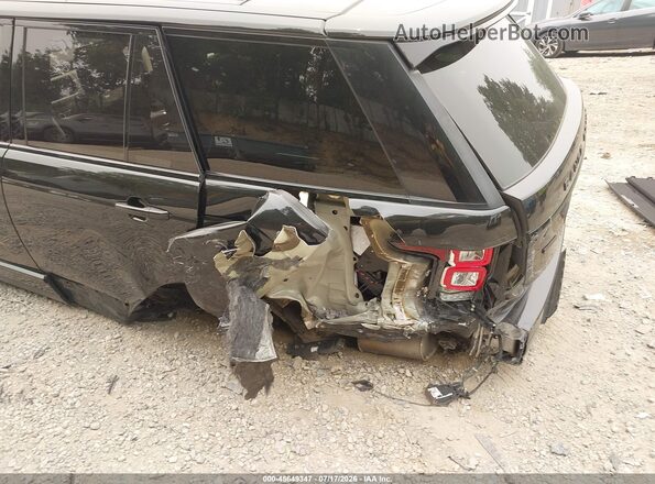 SALGS2FE9HA363354 2017 LAND ROVER RANGE ROVER Black Вид спереду