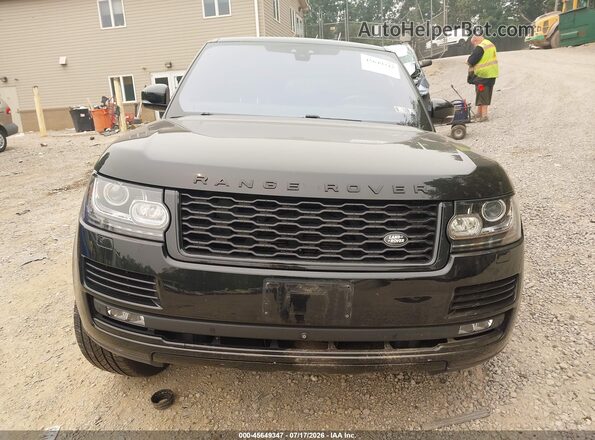 SALGS2FE9HA363354 2017 LAND ROVER RANGE ROVER Black Вид щитка приладів