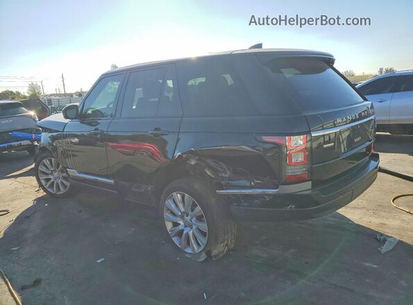 SALGS2FEXHA326247 2017 LAND ROVER RANGE Black Tył lewy