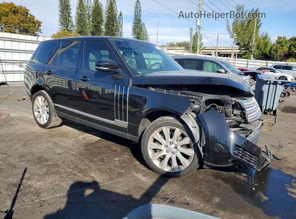 SALGS2FEXHA326247 2017 LAND ROVER RANGE Black Przód prawy