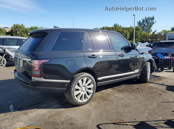 SALGS2FEXHA326247 2017 LAND ROVER RANGE Black Tył prawy