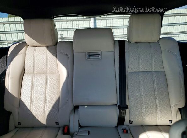 SALGS2FEXHA326247 2017 LAND ROVER RANGE Black Widok tylnych siedzeń