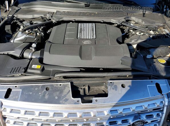 SALGS2FEXHA326247 2017 LAND ROVER RANGE Black Widok komory silnika