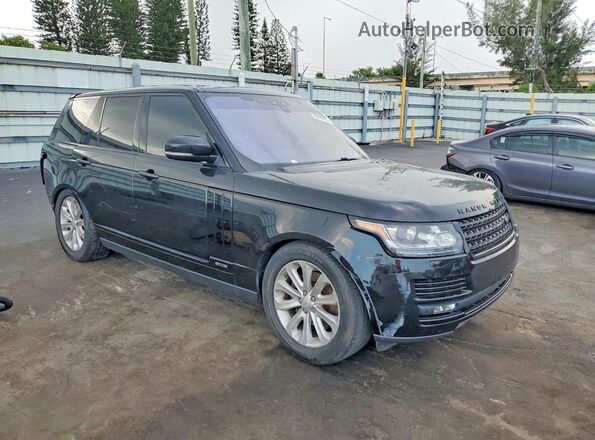SALGS2FK3HA352596 2017 LAND ROVER RANGE Black Delantero derecho