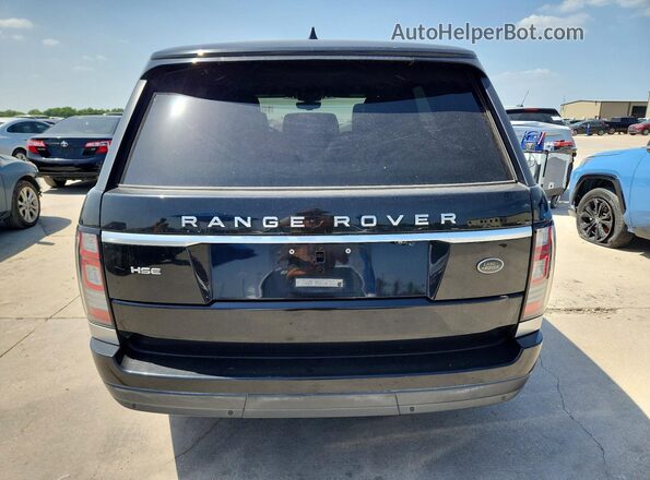 SALGS2FV1HA359492 2017 LAND ROVER RANGE Черный Вид сзади