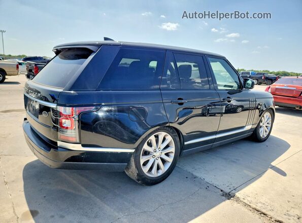 SALGS2FV1HA359492 2017 LAND ROVER RANGE Черный Задняя правая четверть