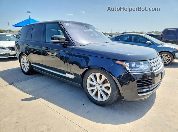 SALGS2FV1HA359492 2017 LAND ROVER RANGE Черный Передняя правая четверть
