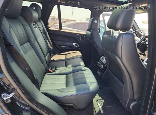 SALGS2FV1HA359492 2017 LAND ROVER RANGE Черный Вид задней части салона