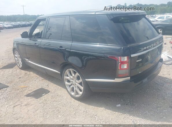 SALGS2FV1HA369312 2017 LAND ROVER RANGE ROVER Black Rear left