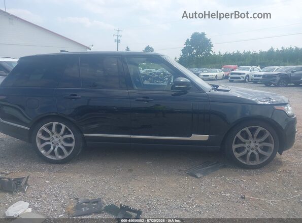 SALGS2FV1HA369312 2017 LAND ROVER RANGE ROVER Black Rear interior view