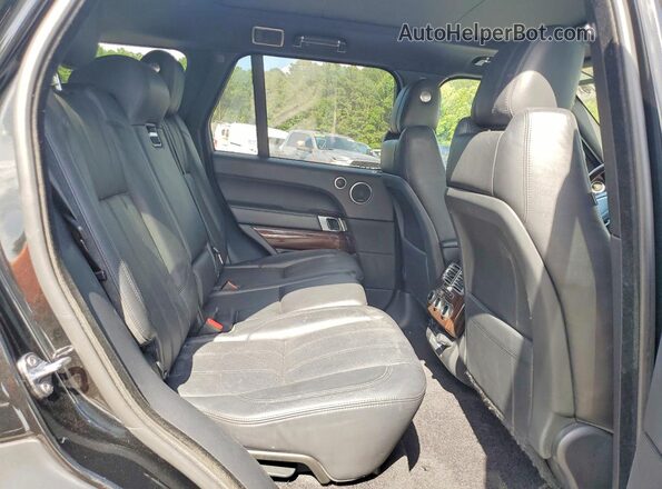 SALGS2FV2HA374907 2017 LAND ROVER RANGE Черный Вид задней части салона