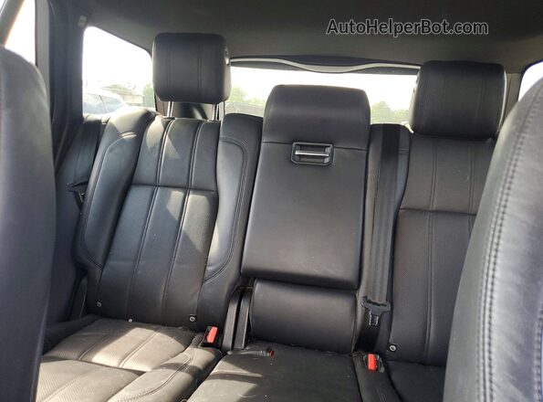 SALGS2FV2HA374907 2017 LAND ROVER RANGE Черный Вид задних сидений