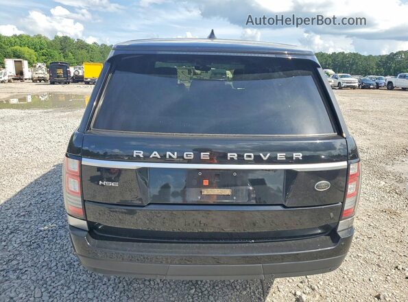 SALGS2FV2HA374907 2017 LAND ROVER RANGE Черный Вид сзади