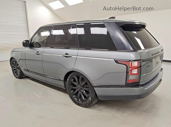 SALGS2FV3HA340121 2017 LAND ROVER RANGE Green Rear left