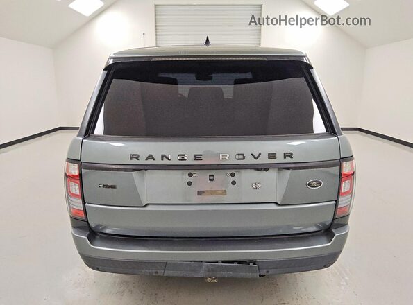 SALGS2FV3HA340121 2017 LAND ROVER RANGE Green Rear view