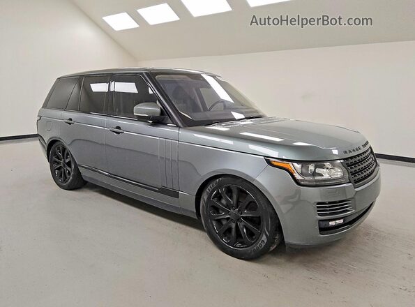 SALGS2FV3HA340121 2017 LAND ROVER RANGE Green Front right