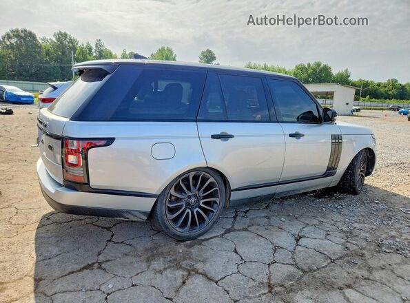 SALGS2FV3HA370610 2017 LAND ROVER RANGE Silver Հետևի աջ