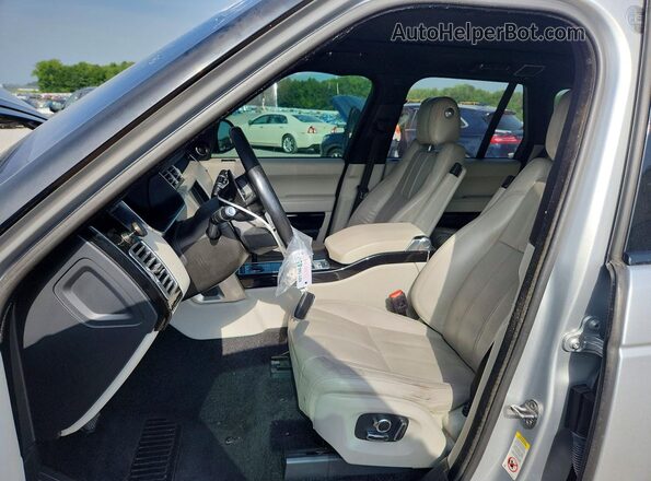 SALGS2FV3HA370610 2017 LAND ROVER RANGE Silver Սալոնի դիմացի տեսք