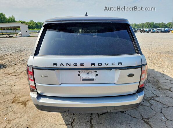 SALGS2FV3HA370610 2017 LAND ROVER RANGE Silver Հետևի տեսք
