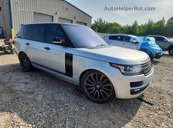 SALGS2FV3HA370610 2017 LAND ROVER RANGE Silver Առջևի աջ