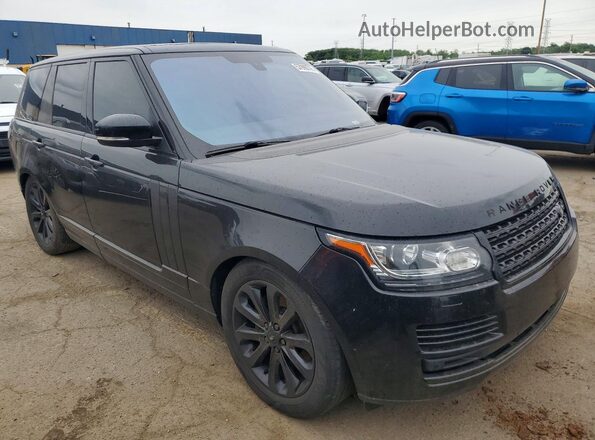 SALGS2KF7GA304090 2016 LAND ROVER RANGE Black Front right