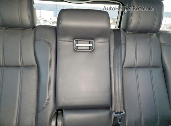 SALGS2KF7GA304090 2016 LAND ROVER RANGE Black Rear seats view