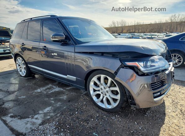SALGS2KF8GA256678 2016 LAND ROVER RANGE Gray Առջևի աջ