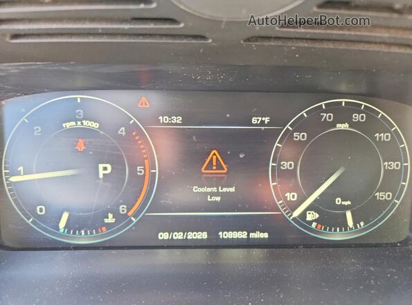 SALGS2KF8GA256678 2016 LAND ROVER RANGE Gray Սարքավորումների վահանակի տեսք