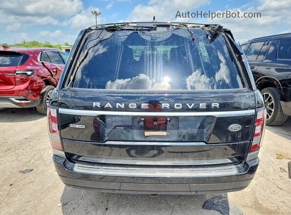 SALGS2KF8GA301795 2016 LAND ROVER RANGE Black Vista trasera