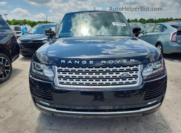 SALGS2KF8GA301795 2016 LAND ROVER RANGE Black Vista frontal