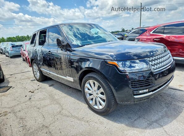 SALGS2KF8GA301795 2016 LAND ROVER RANGE Black Delantero derecho