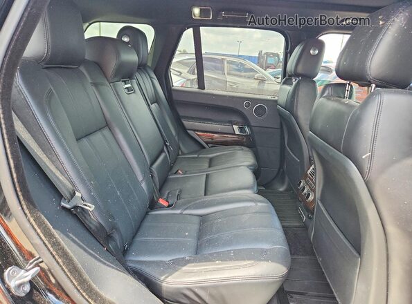 SALGS2KF8GA301795 2016 LAND ROVER RANGE Black Vista interior trasera
