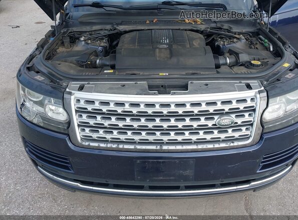 SALGS2PF0GA293636 2016 LAND ROVER RANGE ROVER Blue Հետևի տեսք