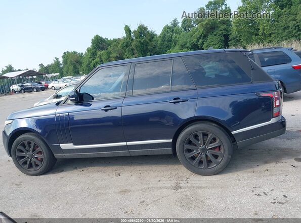 SALGS2PF0GA293636 2016 LAND ROVER RANGE ROVER Blue Սալոնի 360 աստիճան տեսք