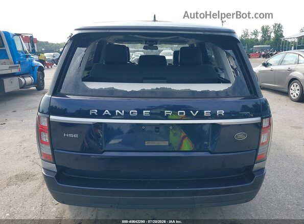 SALGS2PF0GA293636 2016 LAND ROVER RANGE ROVER Blue 