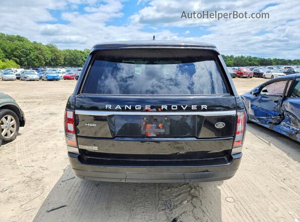 SALGS2PF2GA292343 2016 LAND ROVER RANGE Black Հետևի տեսք