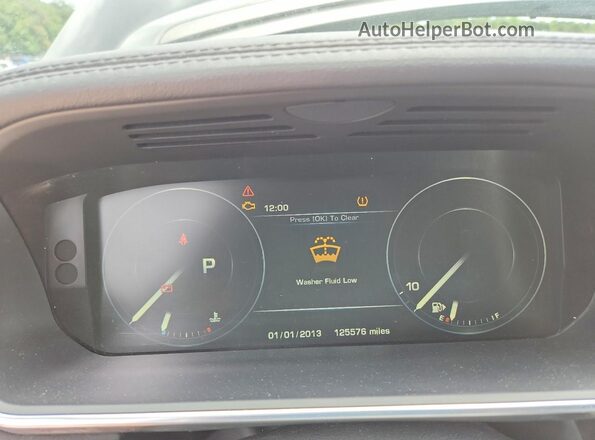 SALGS2PF2GA292343 2016 LAND ROVER RANGE Black Սարքավորումների վահանակի տեսք