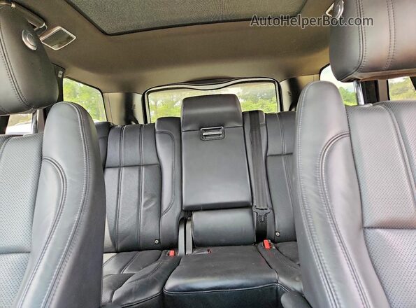 SALGS2PF2GA292343 2016 LAND ROVER RANGE Black Հետևի նստատեղերի տեսք