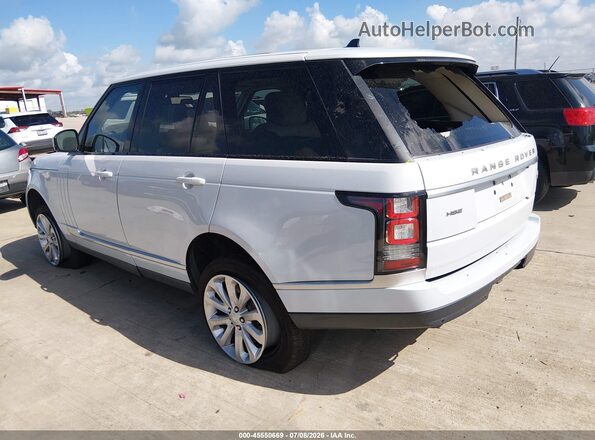 SALGS2PF6GA304266 2016 LAND ROVER RANGE ROVER White Задня ліва чверть