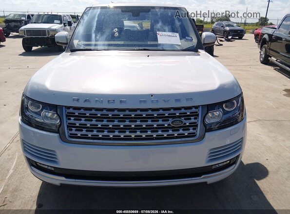 SALGS2PF6GA304266 2016 LAND ROVER RANGE ROVER White Вид щитка приладів