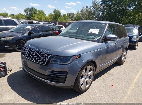 SALGS2RE2KA538336 2019 LAND ROVER RANGE ROVER Blue Передня ліва чверть