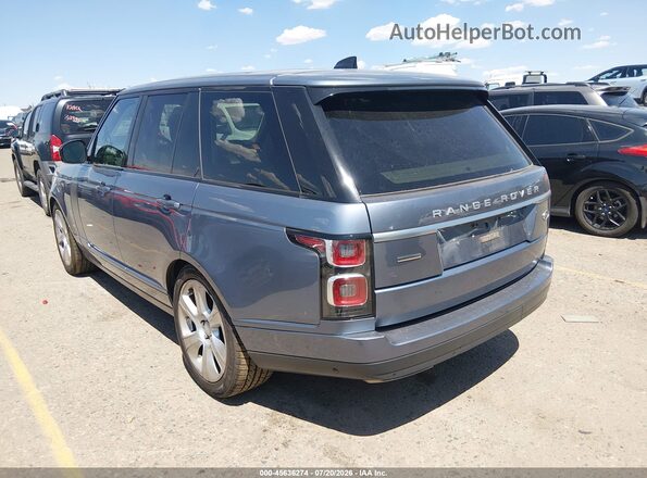 SALGS2RE2KA538336 2019 LAND ROVER RANGE ROVER Blue Задня ліва чверть