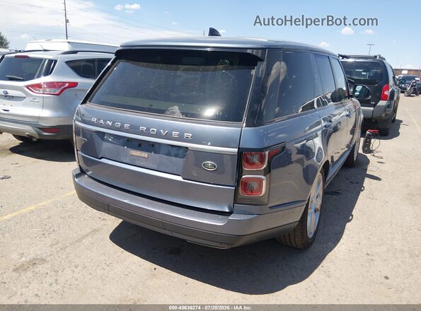 SALGS2RE2KA538336 2019 LAND ROVER RANGE ROVER Blue Задня права чверть