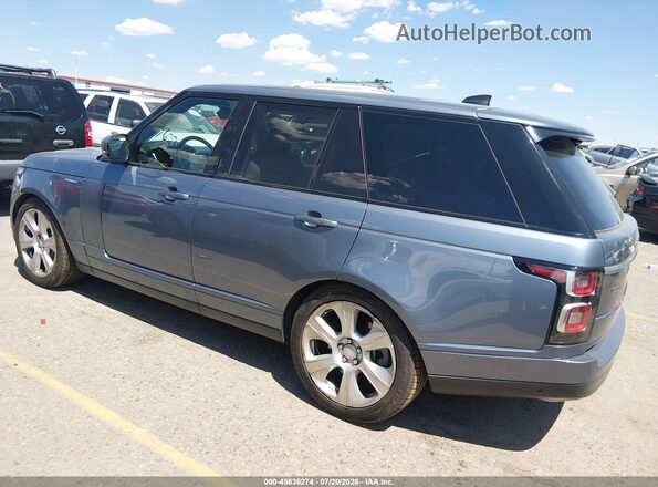 SALGS2RE2KA538336 2019 LAND ROVER RANGE ROVER Blue Панорамний вид салону 360°