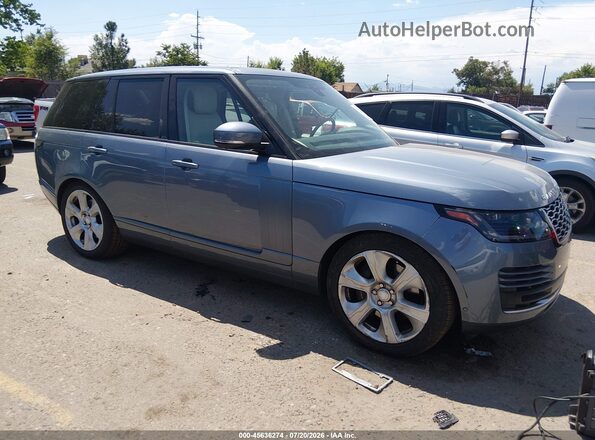 SALGS2RE2KA538336 2019 LAND ROVER RANGE ROVER Blue Вид задньої частини салону
